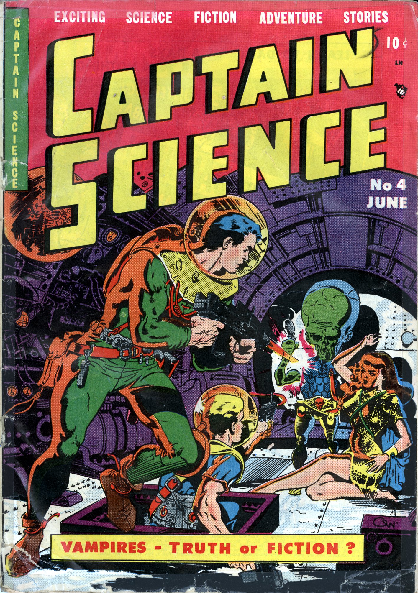 Captain Science #4 (1951)
